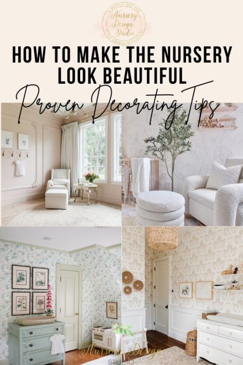 how to make the nursery look beautiful