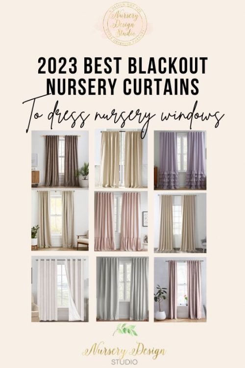 2023 best blackout nursery curtains