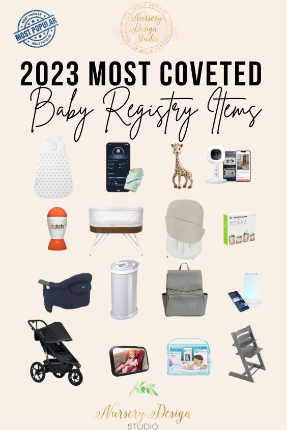 30 most popular baby registry items