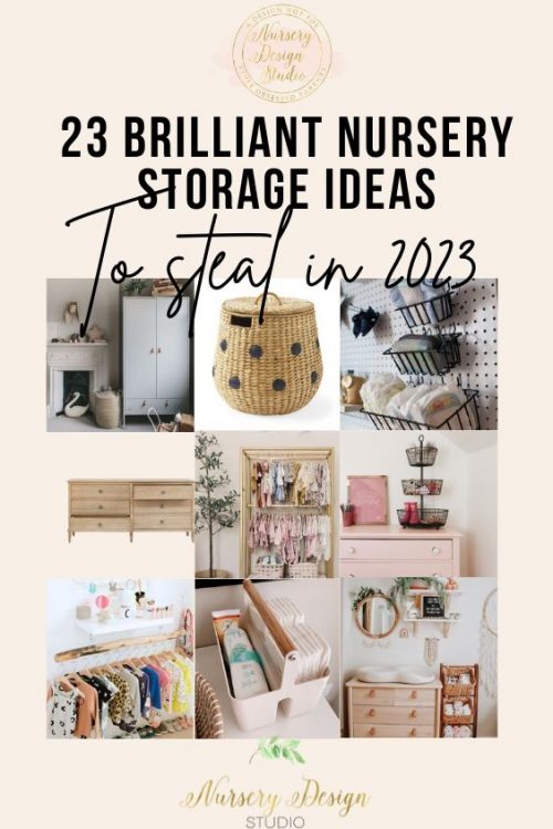 2023 nursery storage ideas