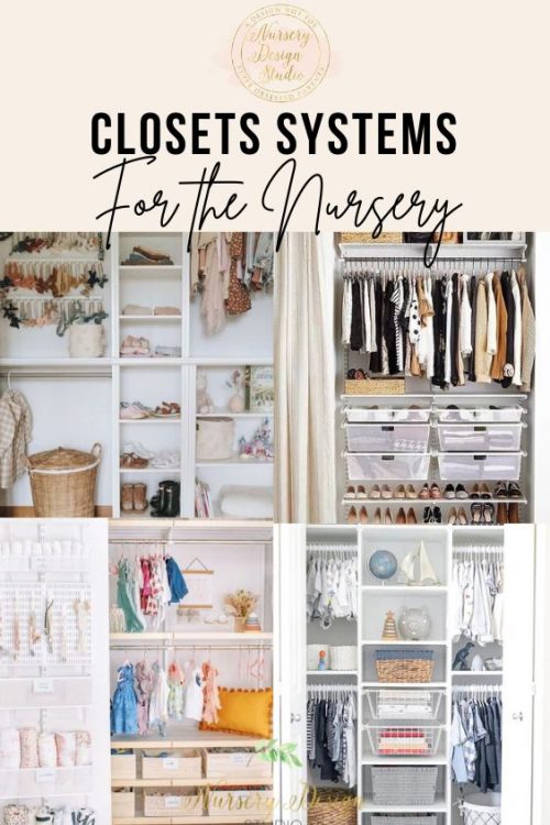 closet systems for the nursery