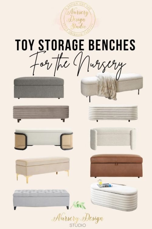 toy storage benches