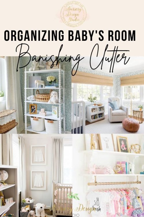 organizing a baby's room