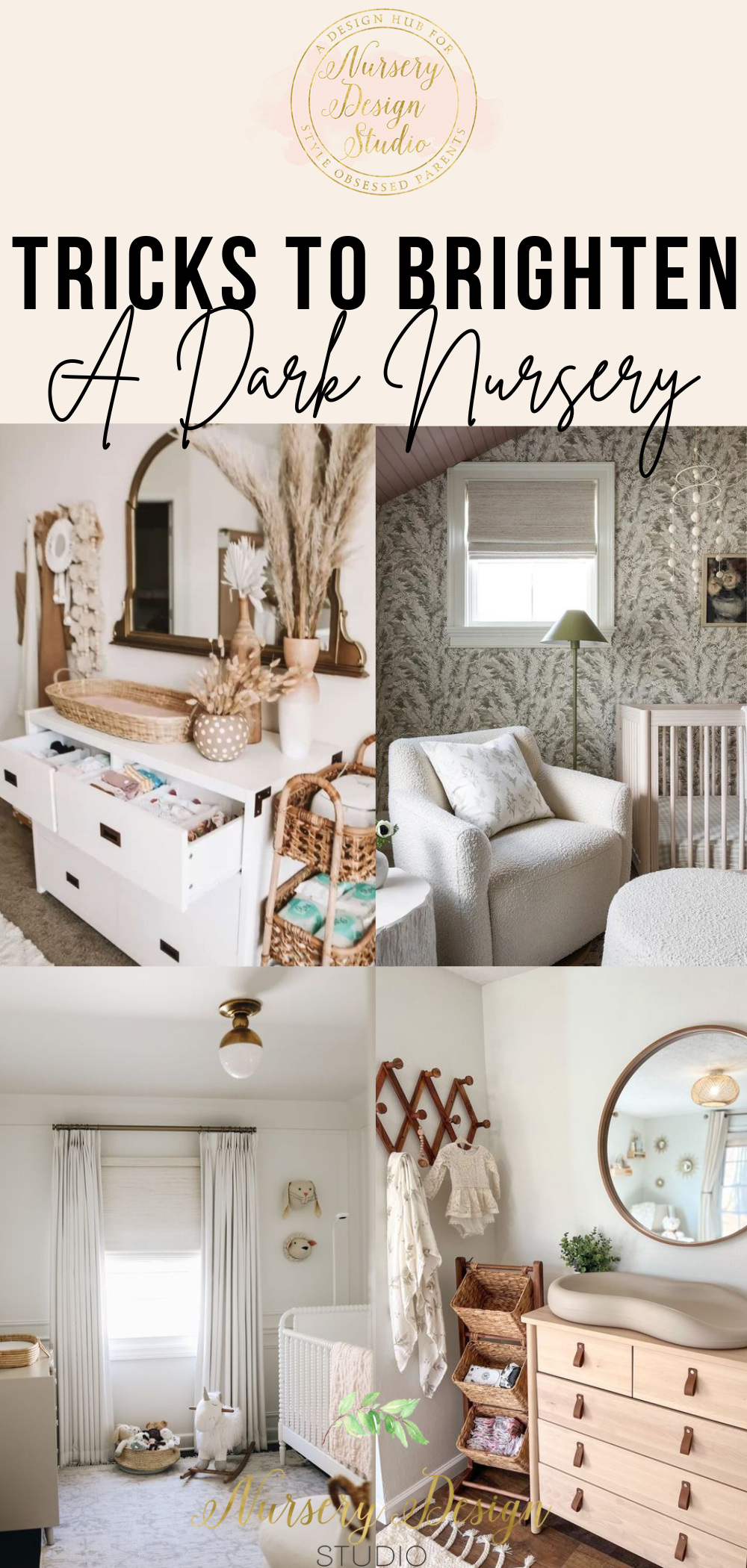 6 HELPFUL TRICKS TO BRIGHTEN A DARK NURSERY | Nursery Design Studio