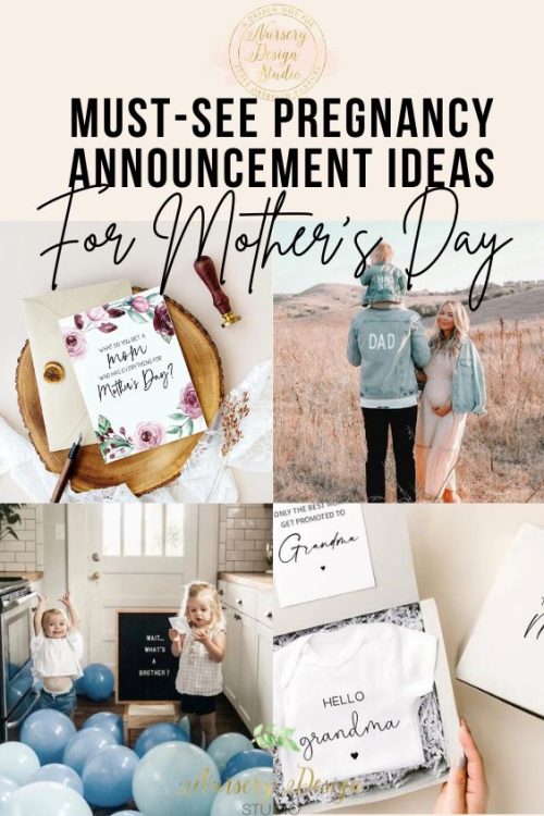 mother's day pregnancy announcement ideas