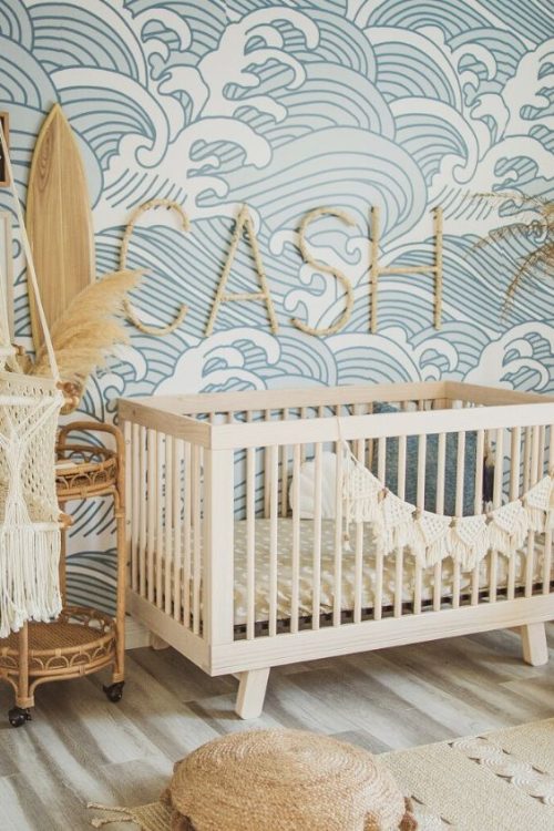 30 INCREDIBLY STUNNING COASTAL NURSERY IDEAS FOR A BEACHY VIBE ...
