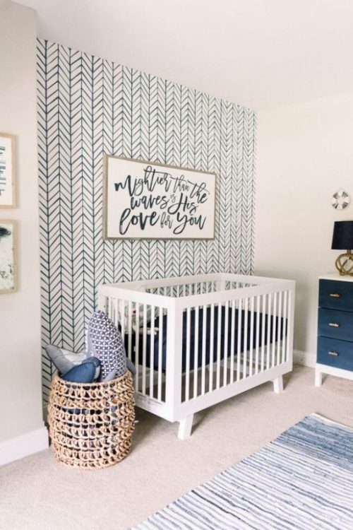 30 INCREDIBLY STUNNING COASTAL NURSERY IDEAS FOR A BEACHY VIBE ...