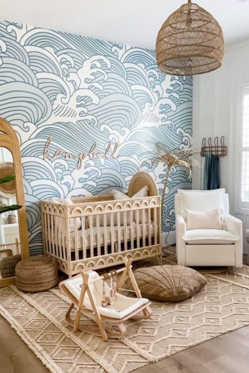 30 INCREDIBLY STUNNING COASTAL NURSERY IDEAS FOR A BEACHY VIBE ...