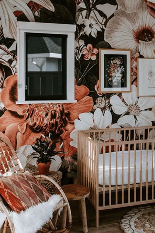 33 BEAUTIFUL FLORAL NURSERY IDEAS INSPIRED BY NATURE | Nursery Design ...