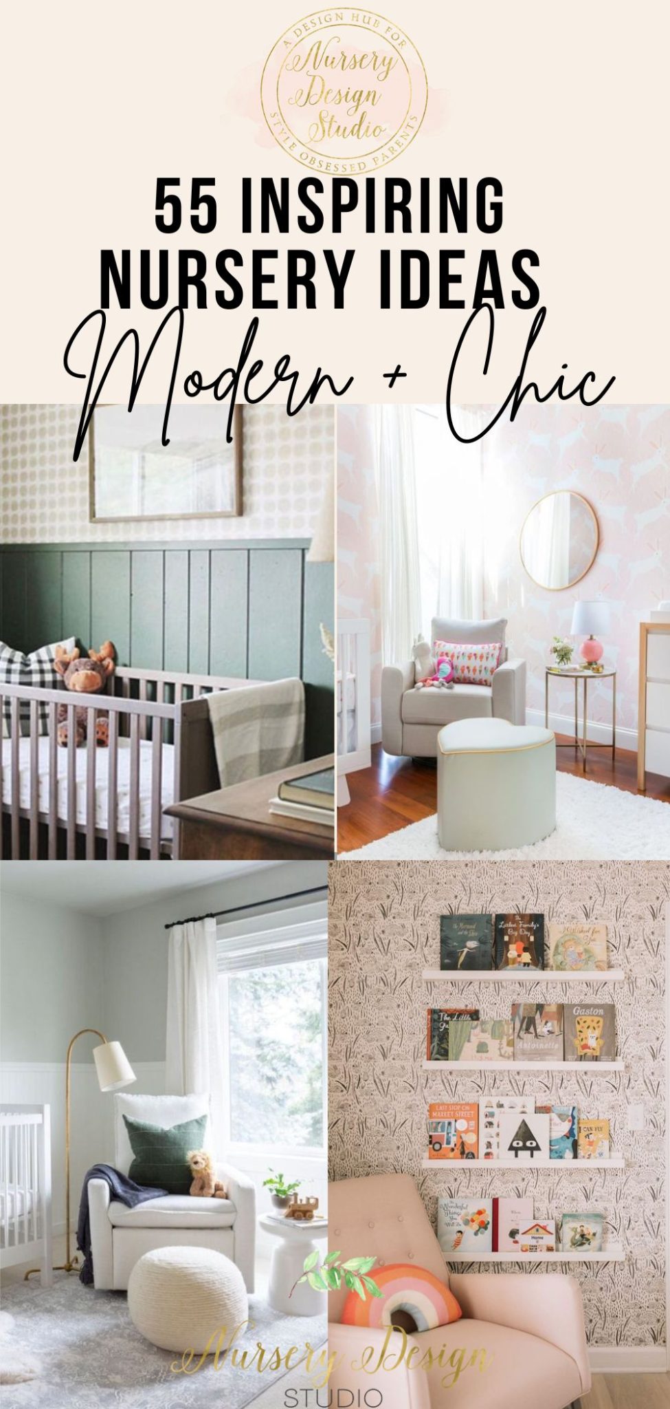 55 NURSERY IDEAS FOR A MODERN AND CHIC BABY ROOM | Nursery Design Studio