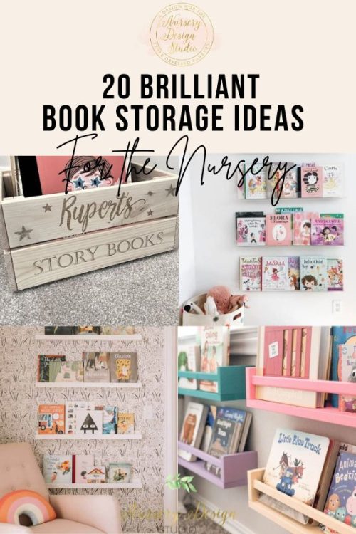 20 BRILLIANT NURSERY BOOK STORAGE IDEAS