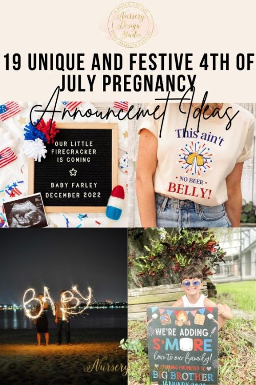 19 UNIQUE AND FESTIVE 4TH OF JULY PREGNANCY ANNOUNCEMENT IDEAS