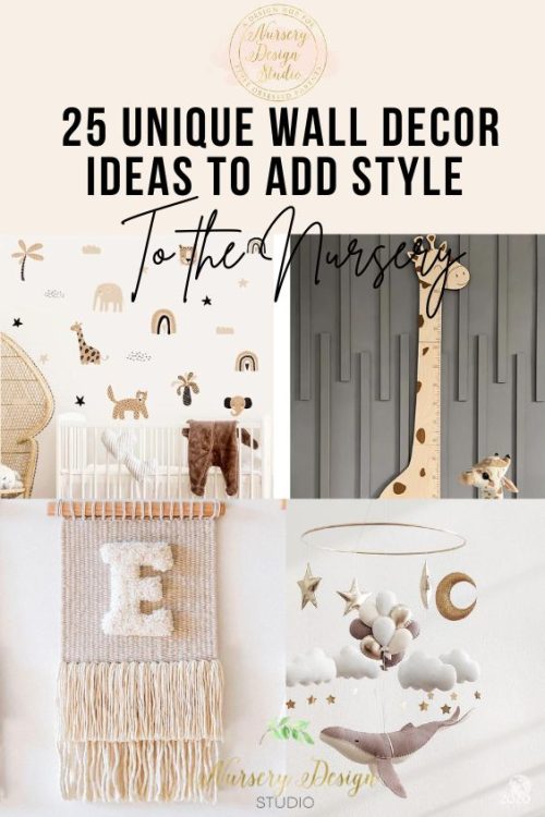 unique nursery wall decor ideas