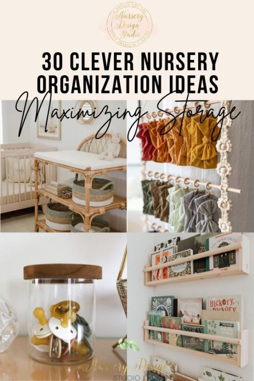 maximizing storage in the nursery