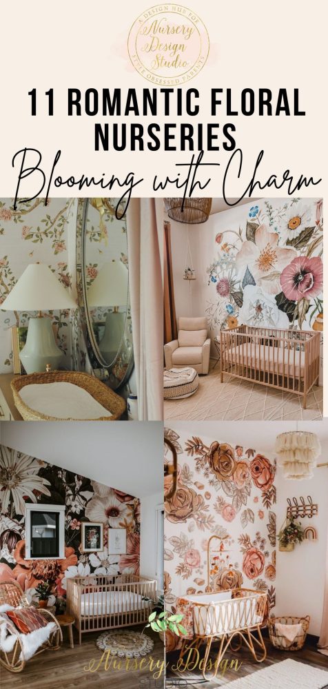 11 ROMANTIC FLORAL NURSERIES BLOOMING WITH BOTANICAL CHARM | Nursery ...