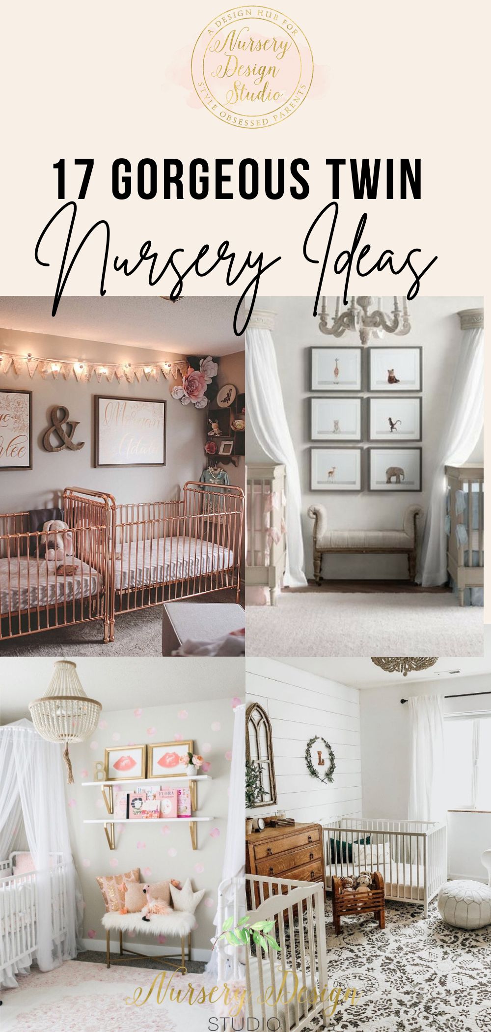 17 GORGEOUS TWIN NURSERY IDEAS - Nursery Design Studio