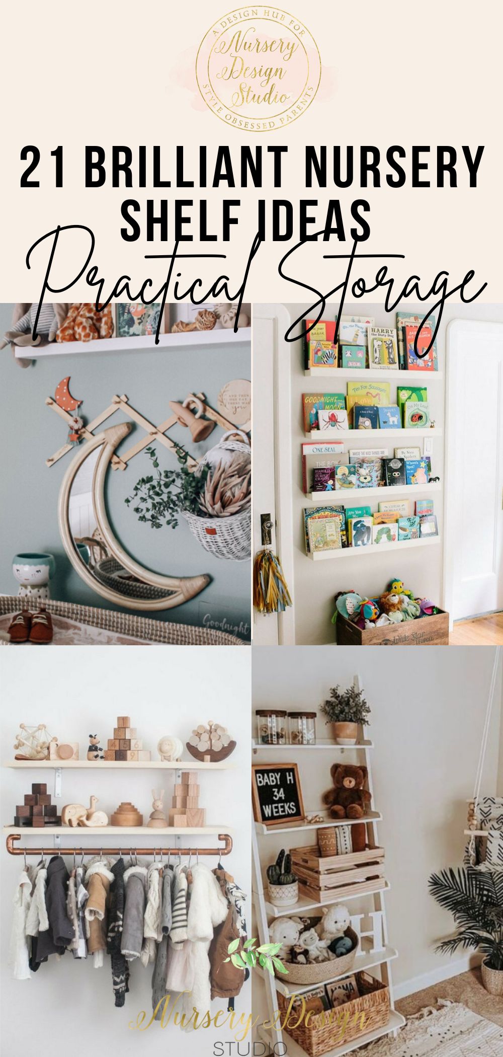 21 NURSERY SHELF IDEAS THAT ARE GORGEOUS AND FUNCTIONAL | Nursery ...