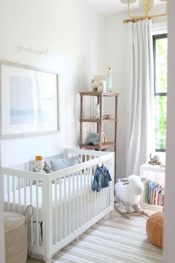 MAKE A SMALL NURSERY LOOK BIGGER AND BRIGHTER MAKE A SMALL NURSERY LOOK BIGGER