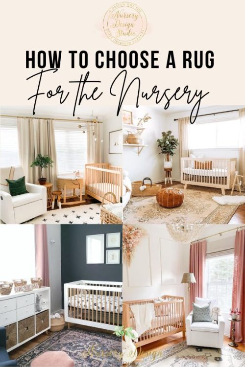how to choose a rug for the nursery