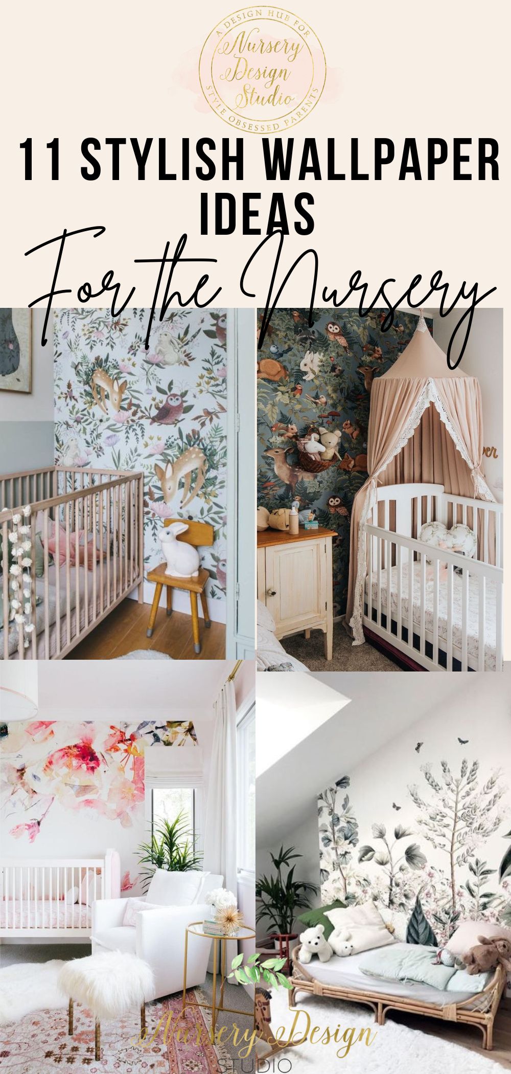 11 STYLISH NURSERY WALLPAPER IDEAS THAT MIGHT CONVINCE YOU TO WALLPAPER ...
