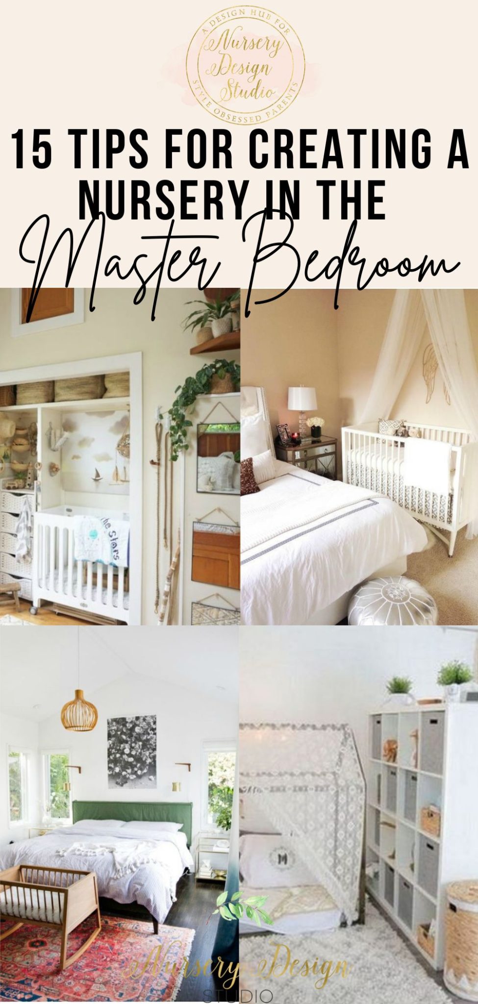 SHARING MASTER BEDROOM WITH BABY | Nursery Design Studio
