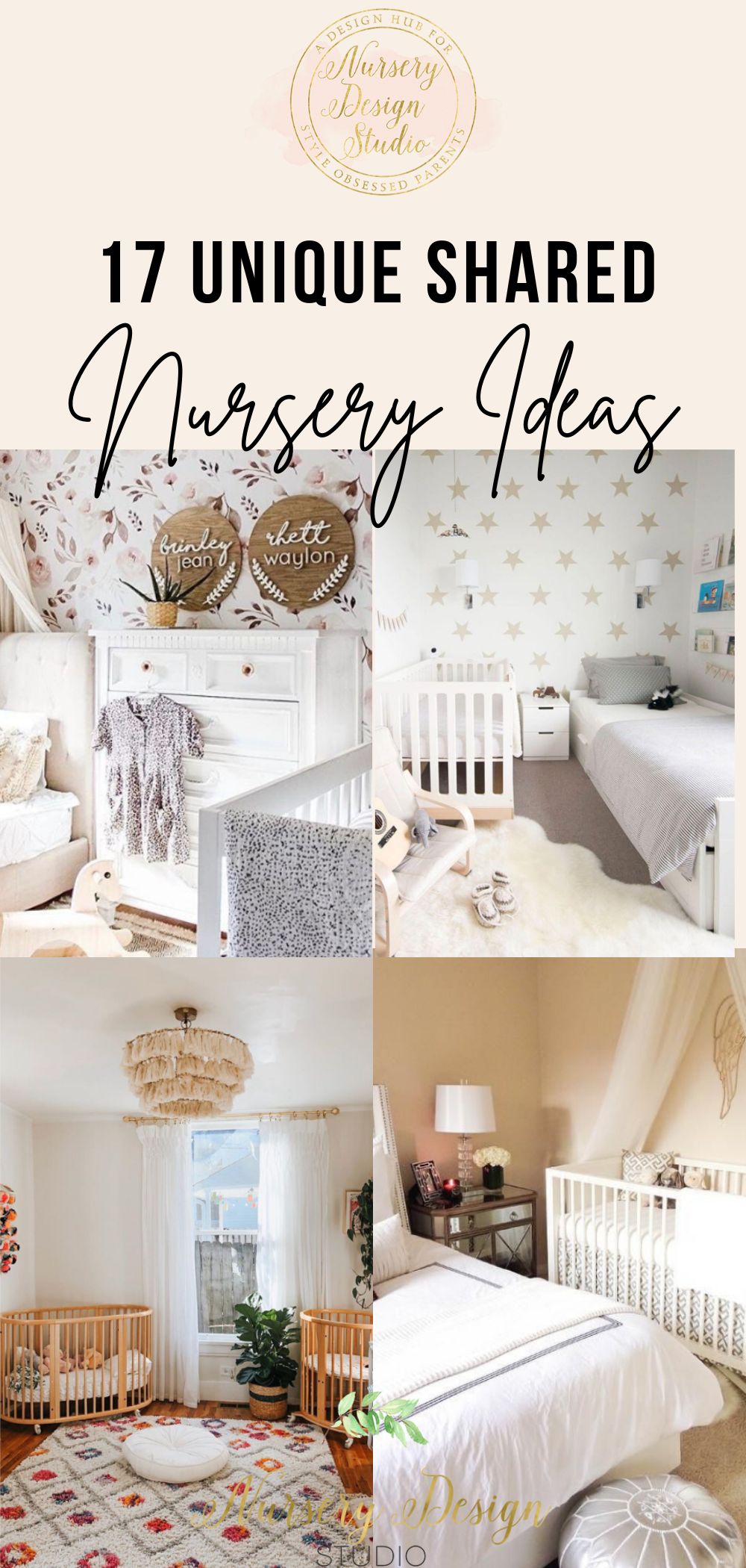 17 SHARED NURSERY IDEAS YOU MUST SEE | Nursery Design Studio