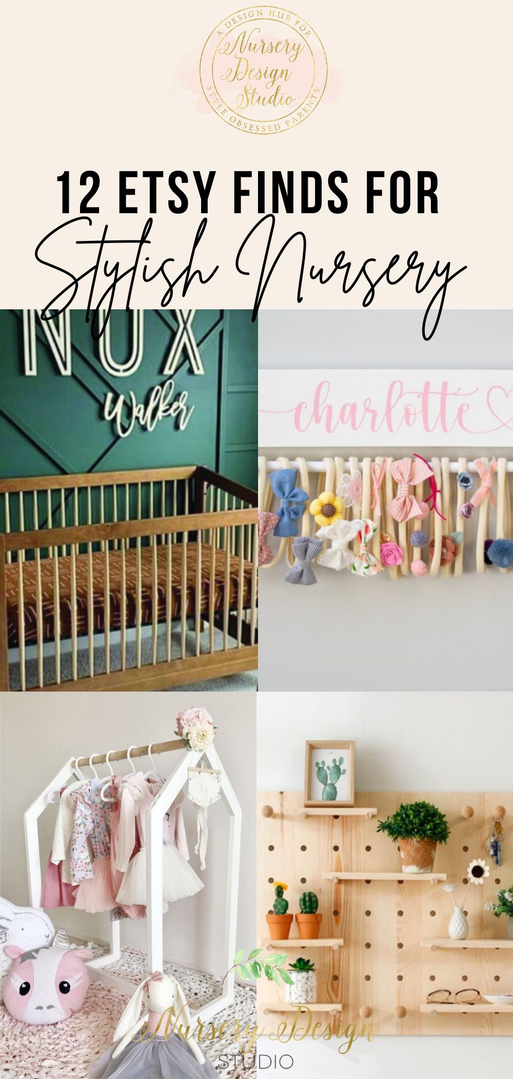 ETSY FINDS FOR A MORE ORGANIZED STYLISH NURSERY ETSY FINDS FOR A MORE ORGANIZED STYLISH NURSERY