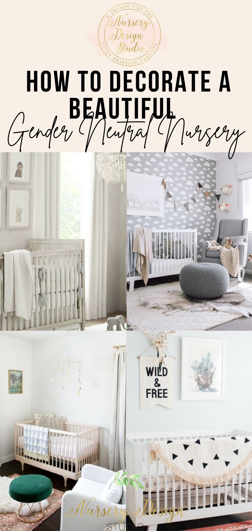 HOW TO DECORATE A GENDER NEUTRAL NURSERY (1) HOW TO DECORATE A GENDER NEUTRAL NURSERY