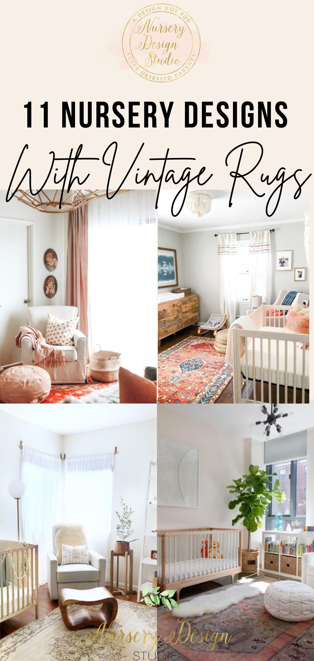 _NURSERY DESIGNS WITH VINTAGE RUGS NURSERY DESIGNS WITH VINTAGE RUGS