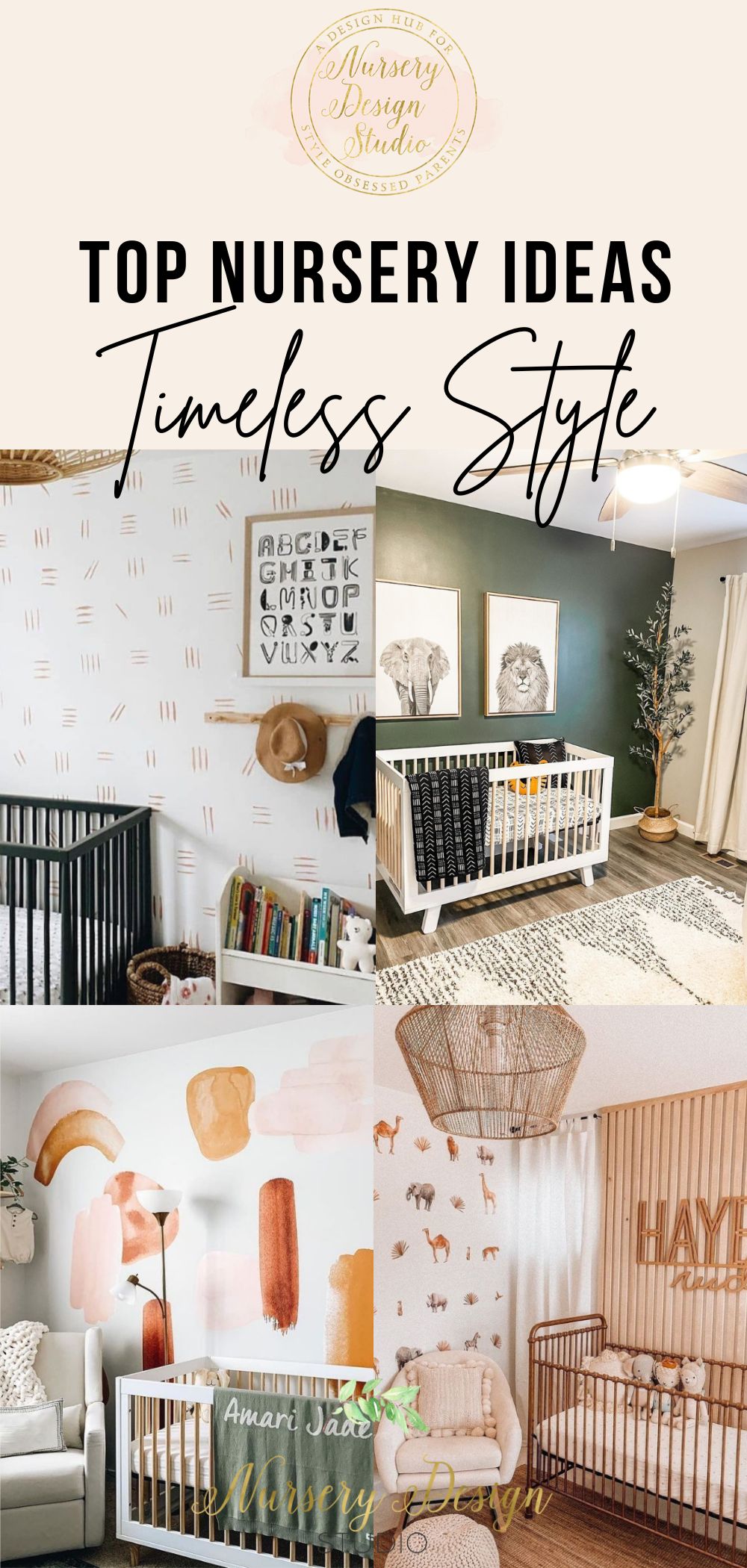 TOP NURSERY DESIGN IDEAS WITH LONG LASTING STYLE