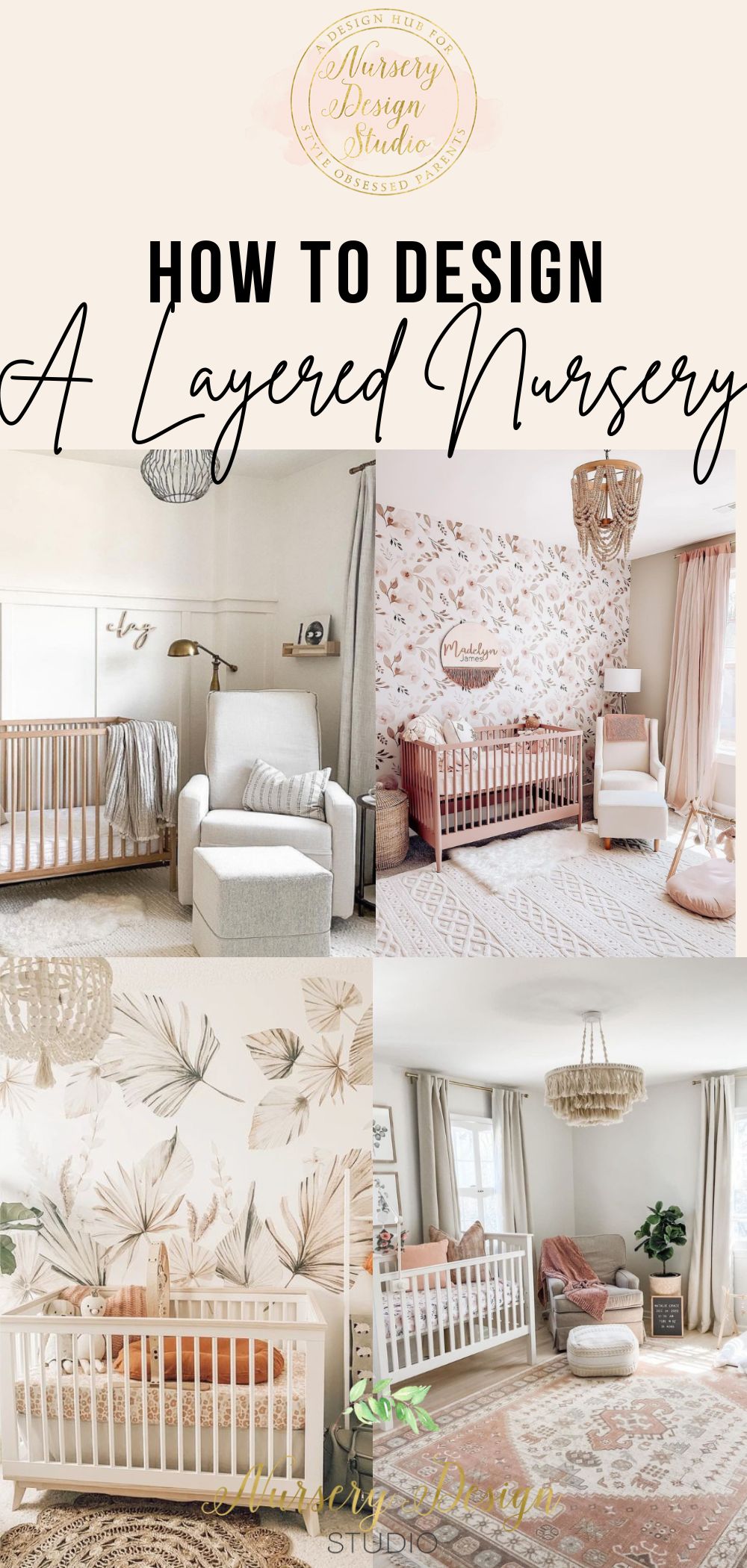how to design a layered nursery (1) design a layered nursery with furnishings