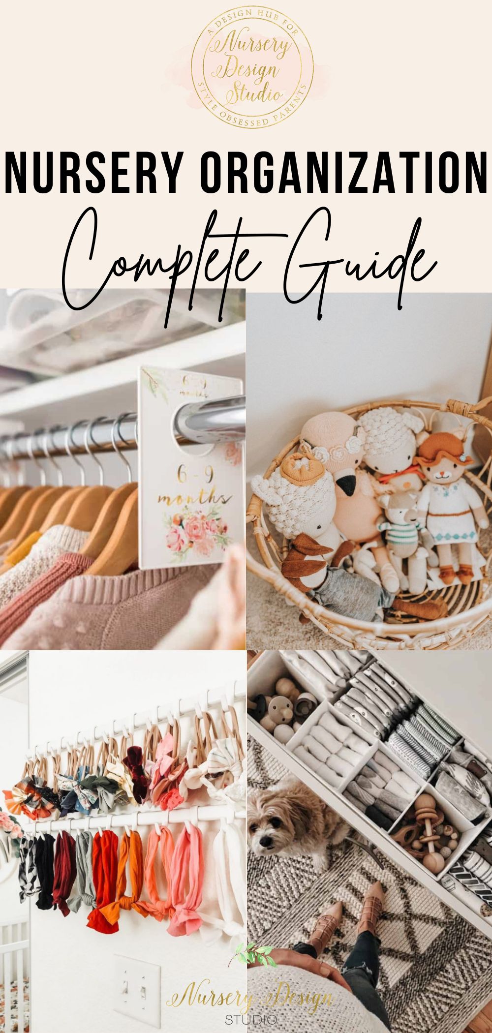 NURSERY ORGANIZATION: COMPLETE GUIDE TO ORGANIZING THE NURSERY ...