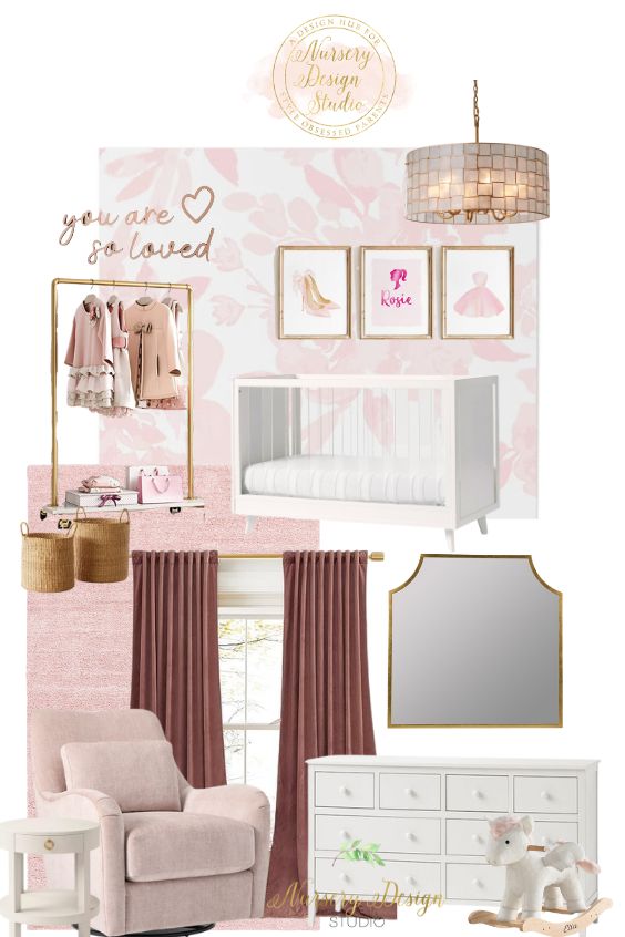18 PRETTY PINK NURSERY IDEAS | Nursery Design Studio