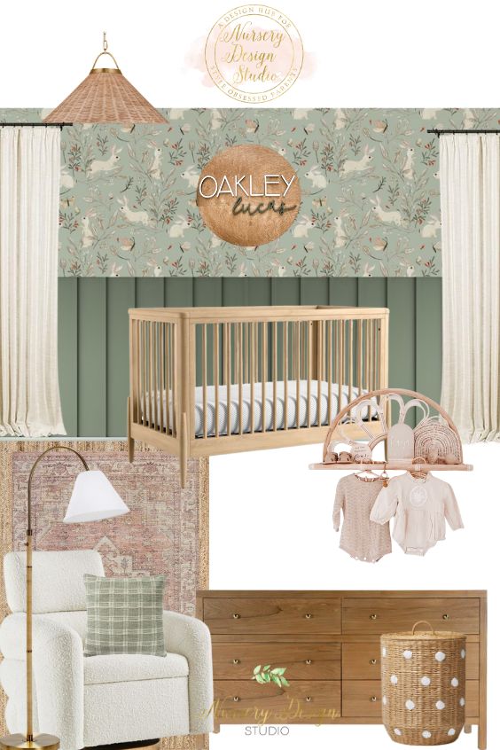 OAKLEY-LUCASS-NURSERY OAKLEY LUCAS'S NURSERY |NURSERY DESIGN TRENDS FOR 2024