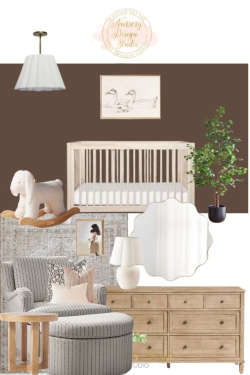 14 STUNNING BROWN NURSERY IDEAS | Nursery Design Studio