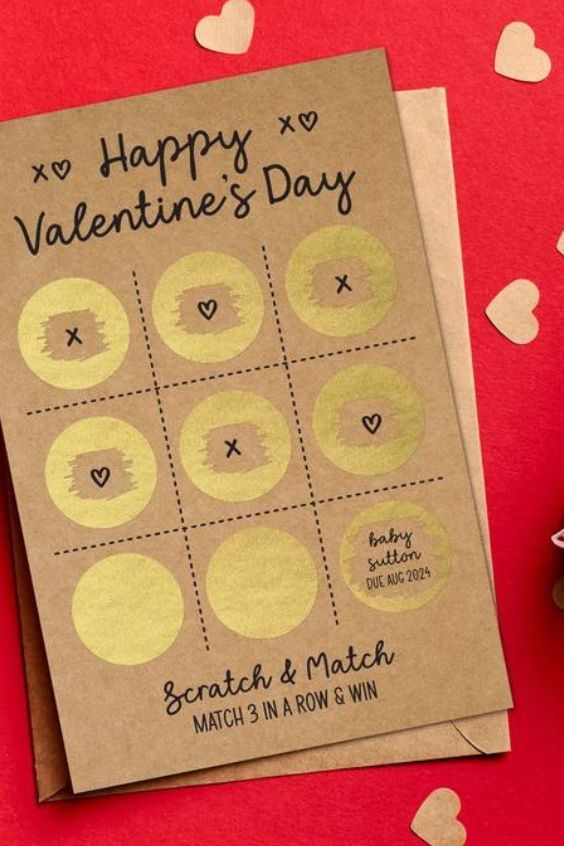 valentine's day pregnancy announcement ideas 