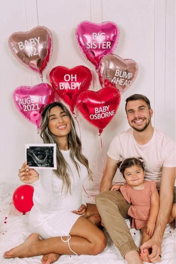 valentine's day pregnancy announcement ideas
