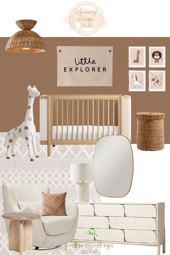 14 STUNNING BROWN NURSERY IDEAS | Nursery Design Studio