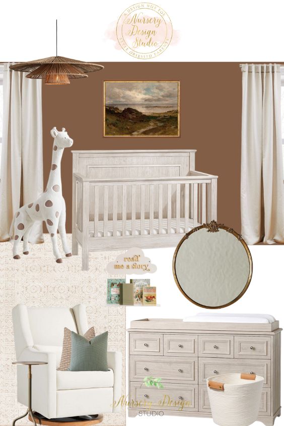14 STUNNING BROWN NURSERY IDEAS | Nursery Design Studio