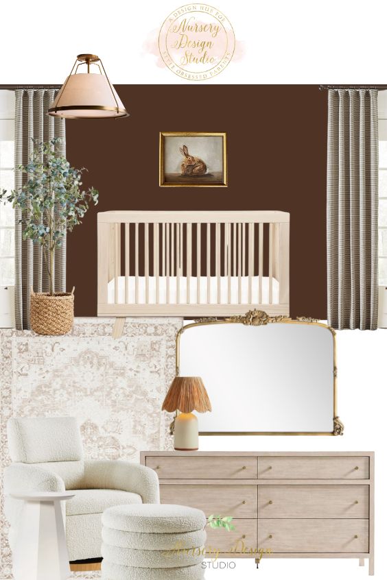 14 STUNNING BROWN NURSERY IDEAS | Nursery Design Studio