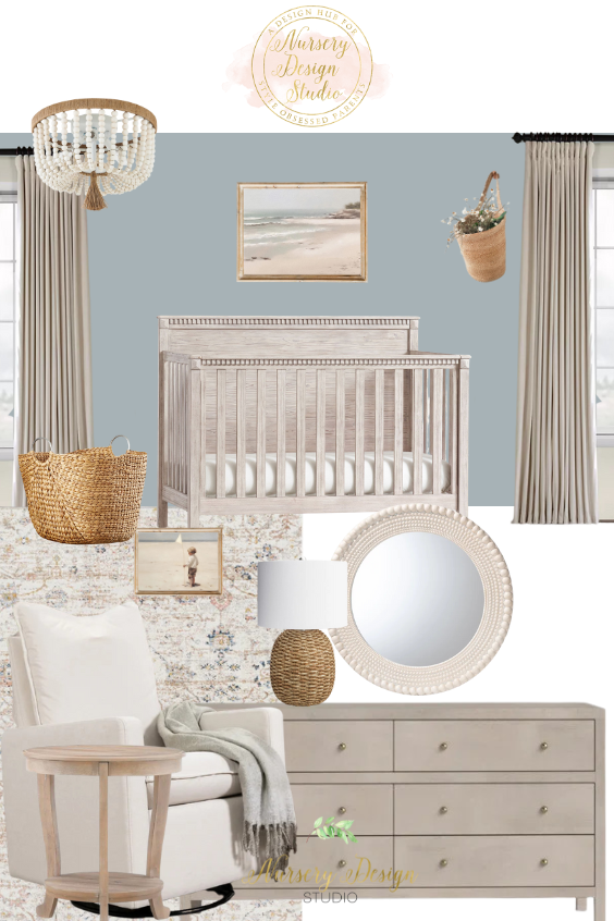 30 INCREDIBLY STUNNING COASTAL NURSERY IDEAS FOR A BEACHY VIBE ...