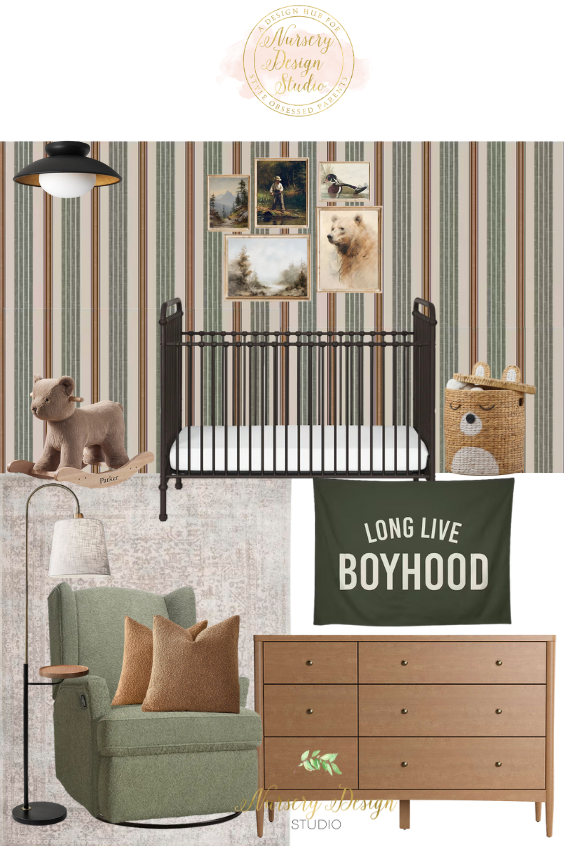 THE BEST WALLPAPER FOR NURSERY ROOMS: COMPLETE GUIDE | Nursery Design ...