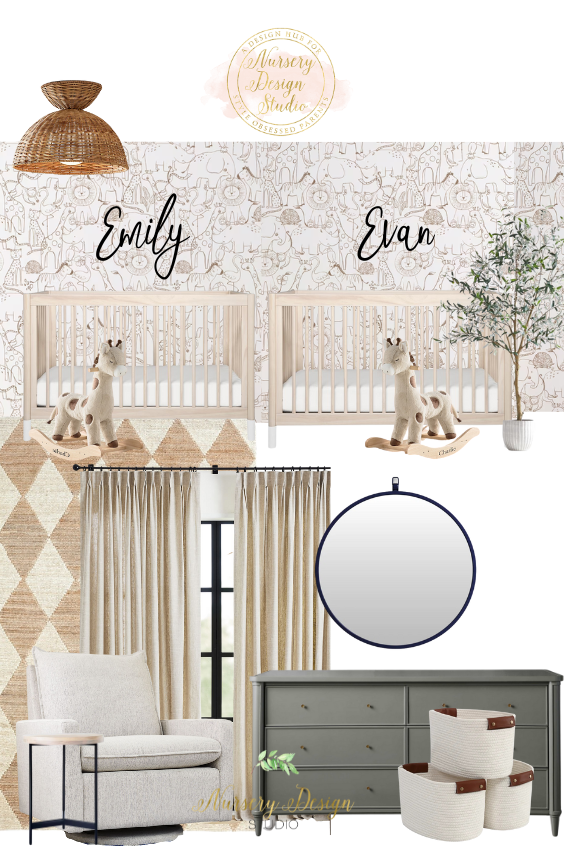 Emily and Evan's nursery
