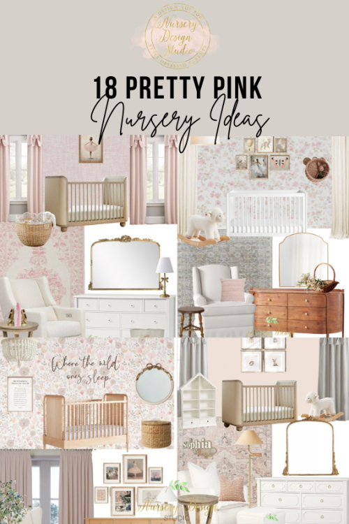18 pretty pink nursery ideas