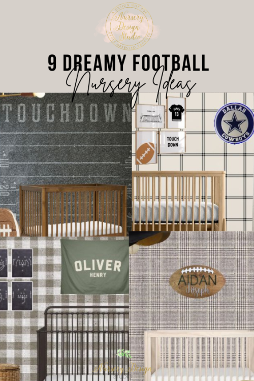 9 football themed nursery ideas