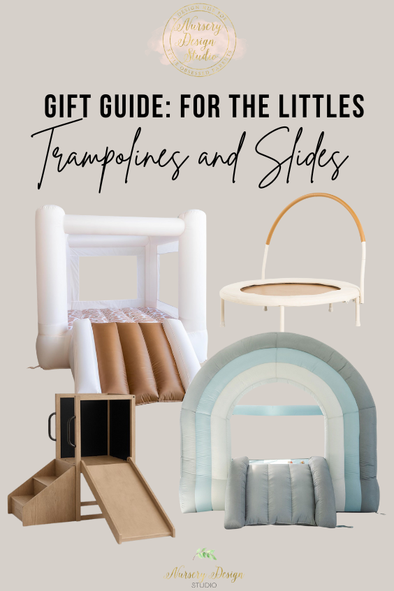 OUR 2024 GIFT GUIDES FOR THE LITTLES (3) GIFT GUIDE FOR LITTLE ONES: TRAMPOLINES AND SLIDES