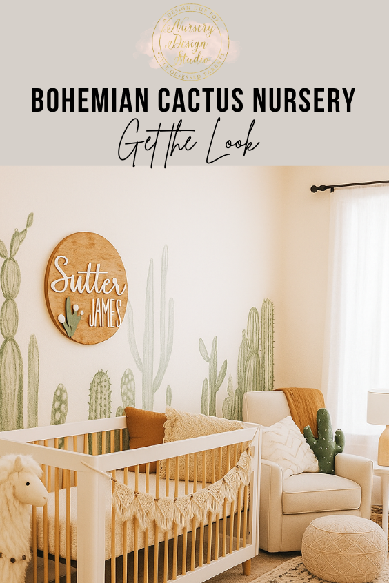 GET THE LOOK: BOHEMIAN CACTUS NURSERY | Nursery Design Studio