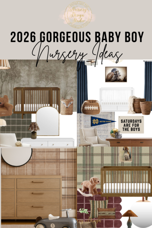 2026 BABY BOY NURSERY IDEAS