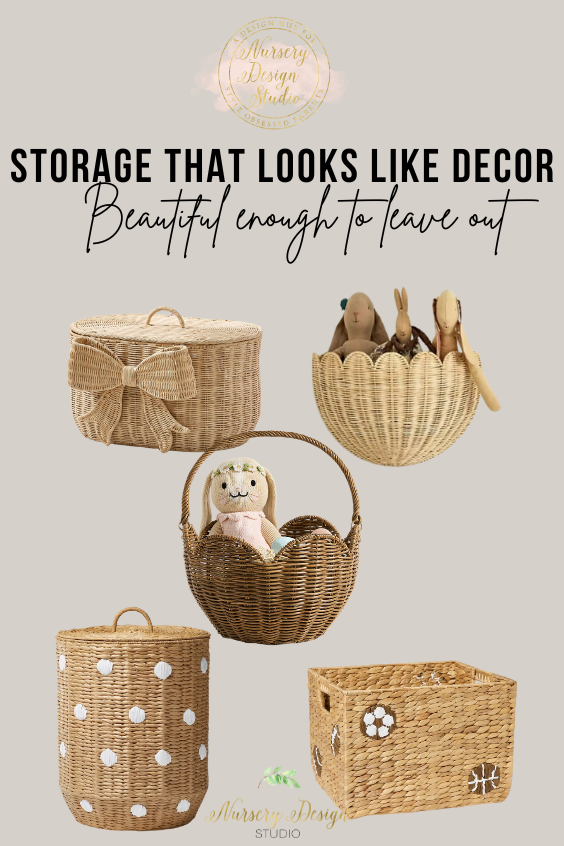 STORAGE THAT LOOKS LIKE DECOR